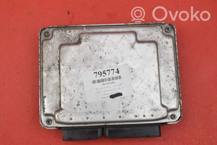 Skoda Fabia Mk2 (5J) Komputer / Sterownik ECU silnika 038906019NS