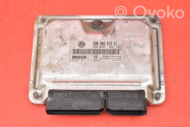 Skoda Fabia Mk1 (6Y) Centralina/modulo motore ECU 038906019KT