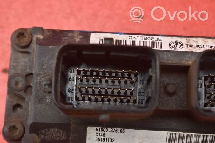 Fiat Punto (188) Centralina/modulo motore ECU 55181132