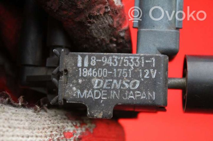 Renault Vel Satis Vacuum valve 8943753311