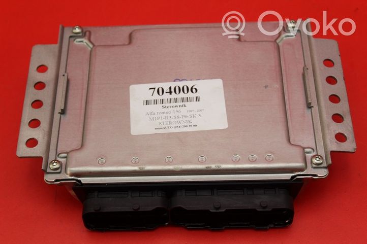 Alfa Romeo 156 Komputer / Sterownik ECU silnika 55188343