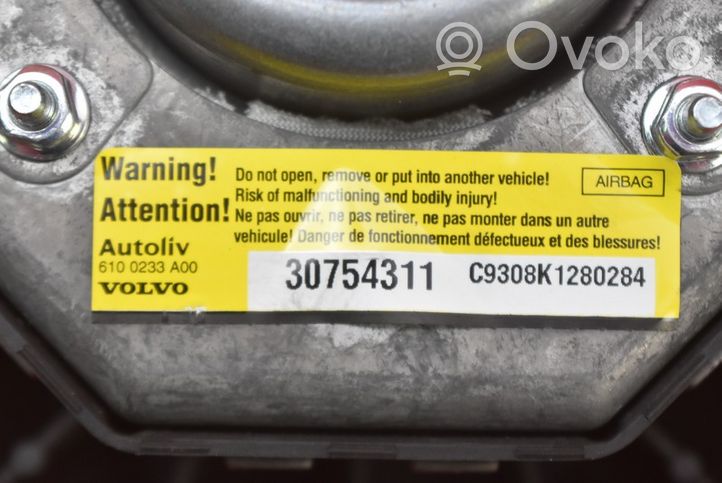 Volvo S60 Poduszka powietrzna Airbag kierownicy 30754311