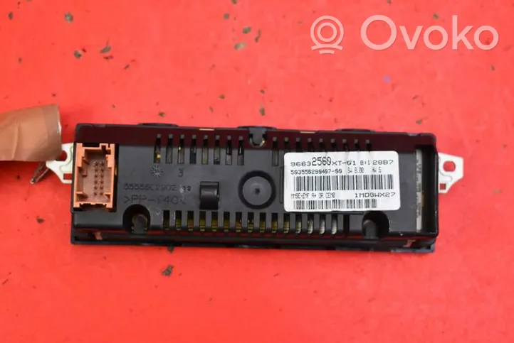 Citroen C3 Radio / CD/DVD atskaņotājs / navigācija 96632560XT