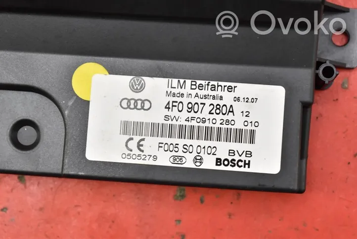 Audi A6 Allroad C6 Unité de commande, module ECU de moteur 4F0907280A