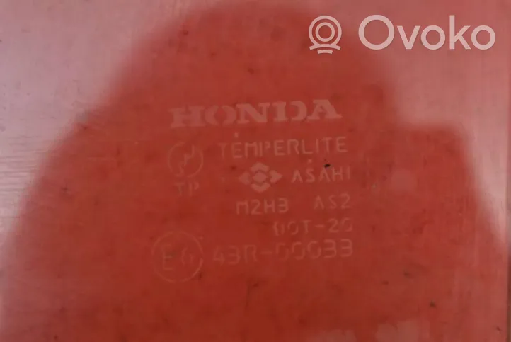 Honda HR-V Vetro del finestrino della portiera posteriore HONDA