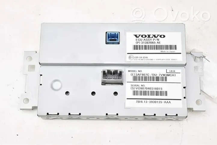 Volvo V60 Unità principale autoradio/CD/DVD/GPS 31382065AE