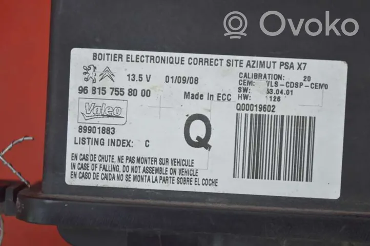 Citroen C5 Muut ohjainlaitteet/moduulit 968157558000