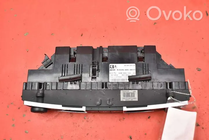 Citroen C5 Oro kondicionieriaus/ klimato/ pečiuko valdymo blokas (salone) 96829415ZD