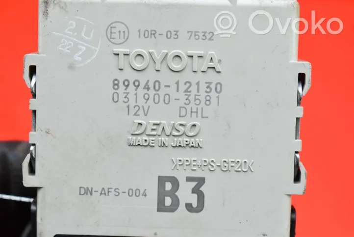 Toyota Auris E180 Moottorin ohjainlaite/moduuli (käytetyt) 89940-12130