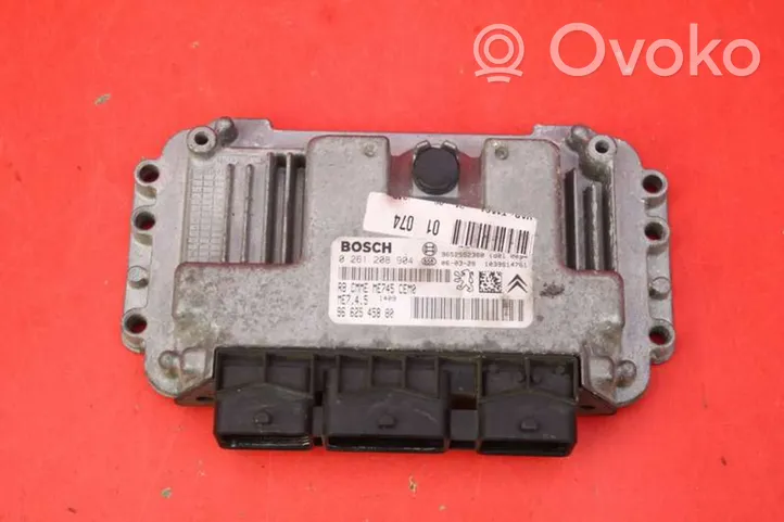 Peugeot 1007 Unité de commande, module ECU de moteur 9662545880