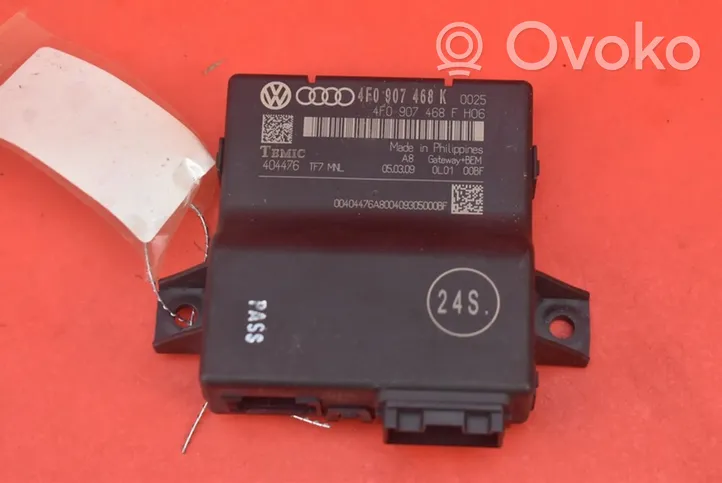 Audi Q7 4L Unité de commande, module ECU de moteur 4F0907468K