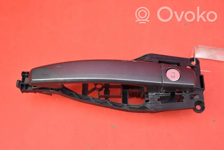 Opel Zafira B Front door exterior handle 24463523