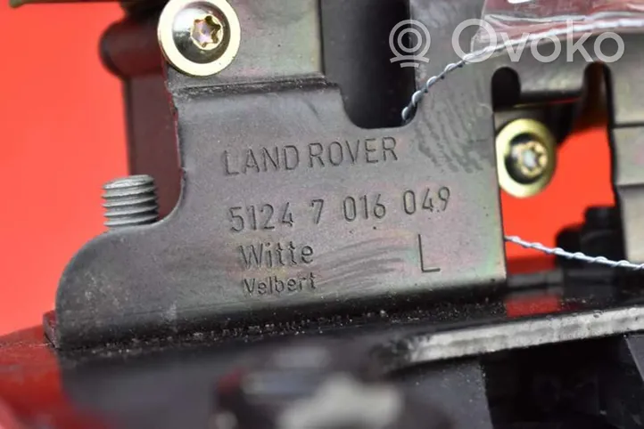Land Rover Discovery 3 - LR3 Cierre/cerradura/bombín del maletero/compartimento de carga 7016049
