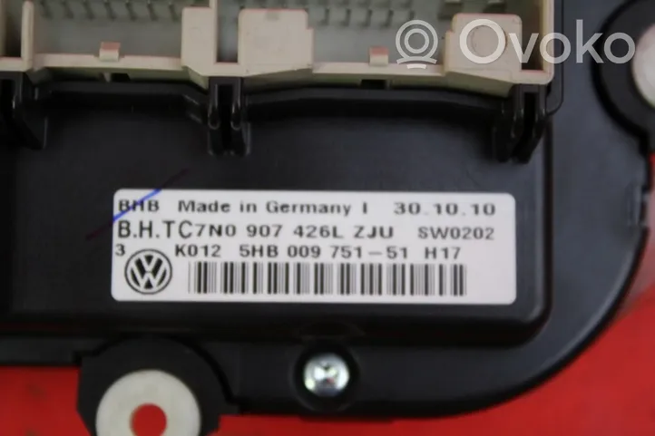Volkswagen PASSAT CC Oro kondicionieriaus/ klimato/ pečiuko valdymo blokas (salone) 7N0907426L