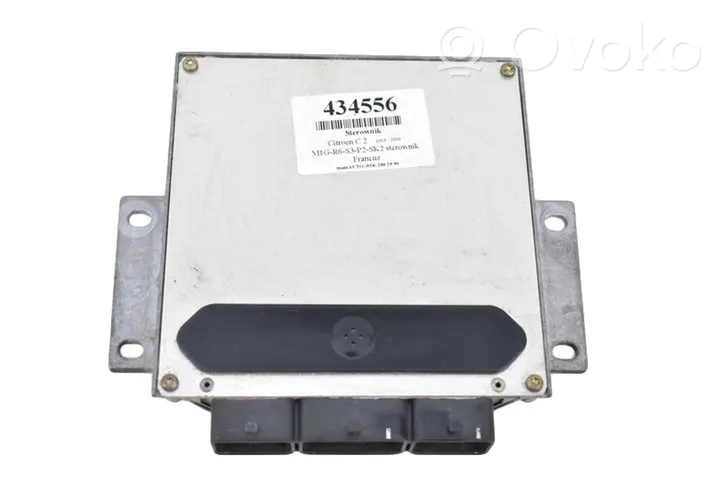 Alpine C2 Unité de commande, module ECU de moteur 9655756780