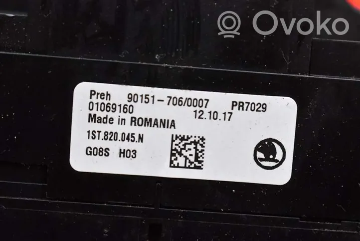 Skoda Citigo Ilmastoinnin ohjainlaite 1ST820045N