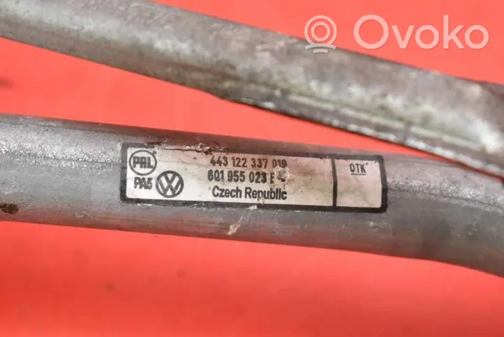 Volkswagen Polo Mechanizm i silniczek wycieraczek szyby przedniej / czołowej 6Q1955023E