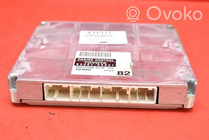 Toyota Avensis Verso Centralina/modulo motore ECU 89661-05821