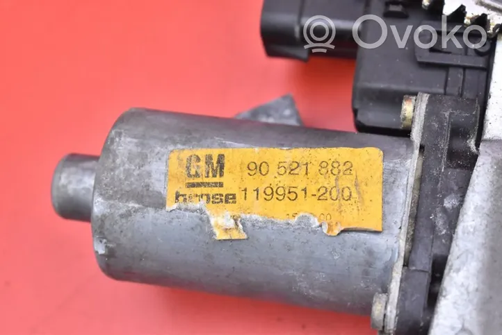 Opel Astra G Mécanisme de lève-vitre avec moteur 90521876