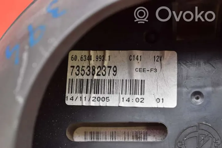 Fiat Seicento/600 Tachimetro (quadro strumenti) 735382379