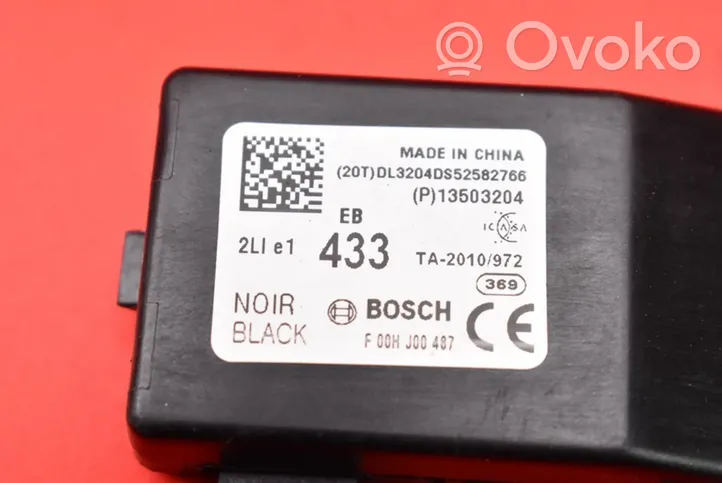 Opel Mokka Unité de commande, module ECU de moteur 13503204