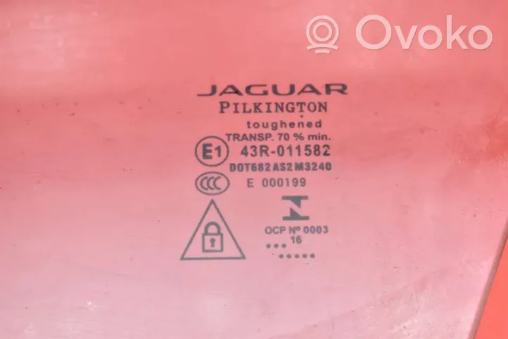 Jaguar XE Etuoven ikkunalasi, neliovinen malli JAGUAR