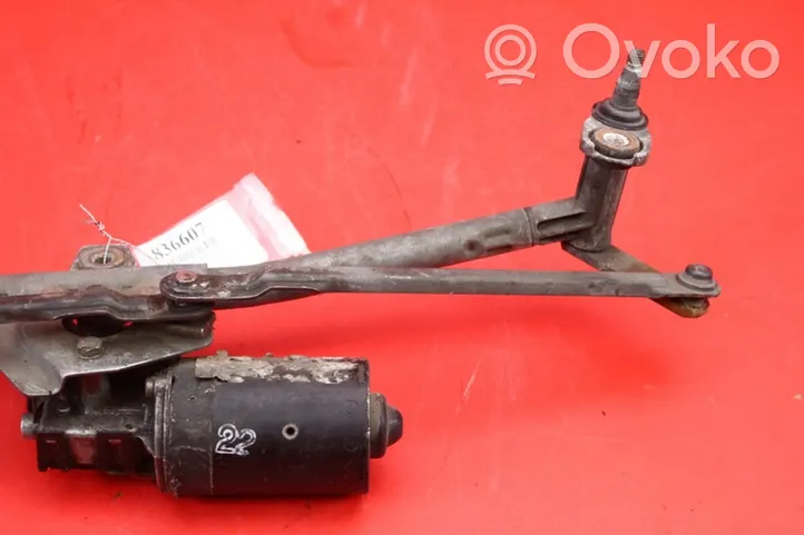 Volkswagen Golf IV Mechanizm i silniczek wycieraczek szyby przedniej / czołowej 1J0955325A