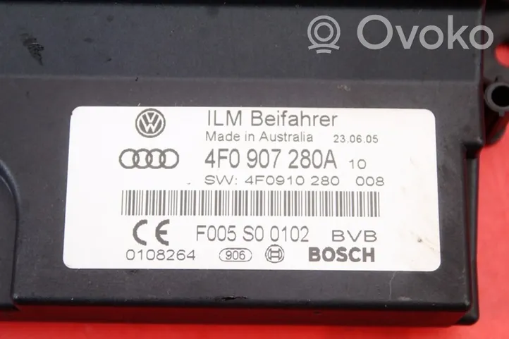 Audi A6 Allroad C5 Motorsteuergerät ECU 4F0907280A