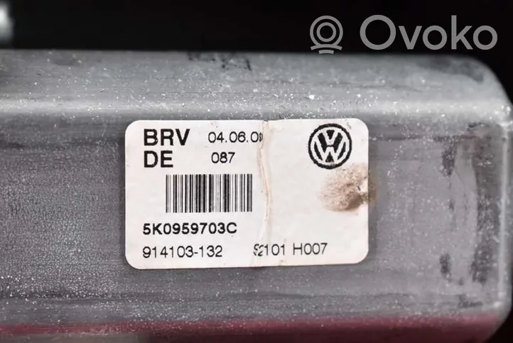 Volkswagen Golf V Elektryczny podnośnik szyby drzwi tylnych 5K4839755L