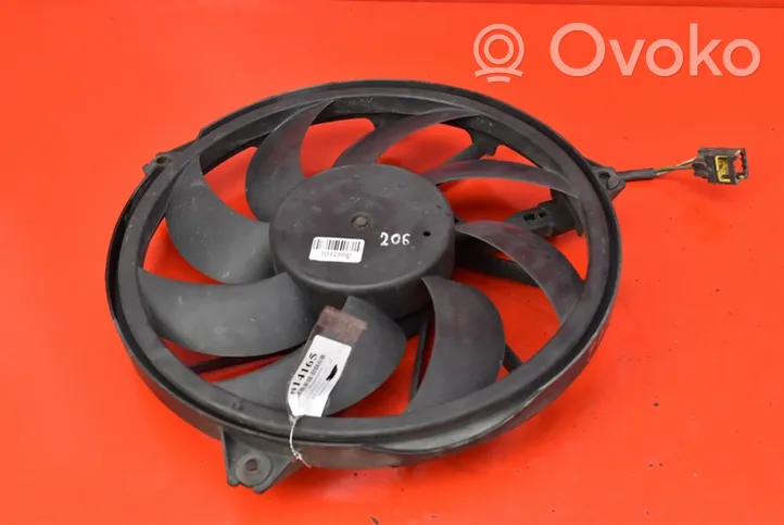 Peugeot 206 CC Ventilateur de refroidissement de radiateur électrique 9643386780