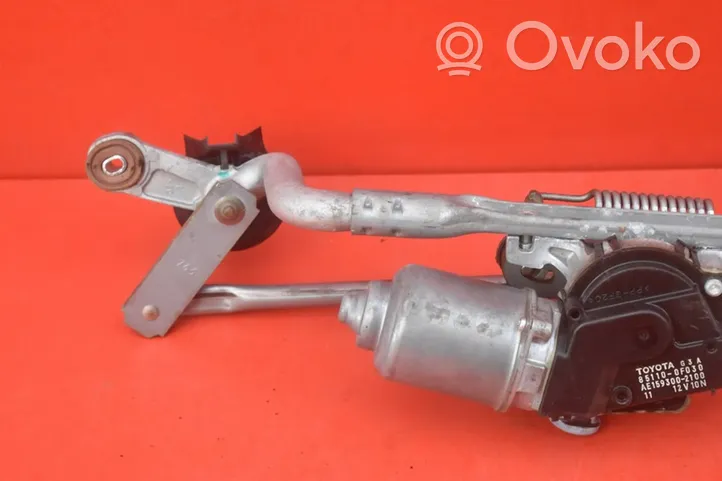 Toyota Verso Tringlerie et moteur d'essuie-glace avant 85110-0F030