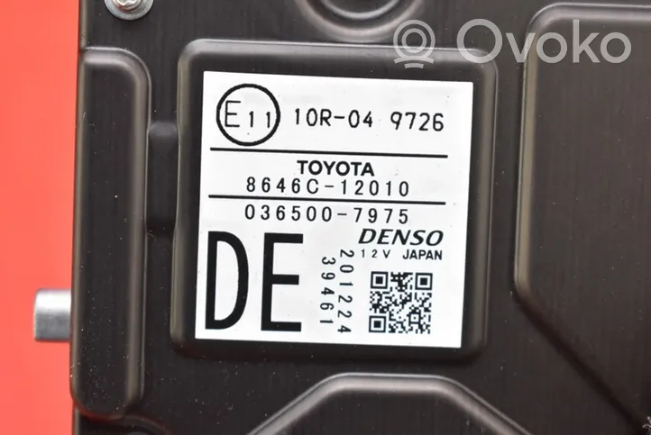 Toyota Corolla E10 Rear view/reversing camera 8646C-12010