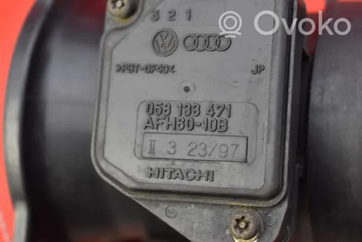 Audi A3 S3 8L Przepływomierz masowy powietrza MAF 058133471