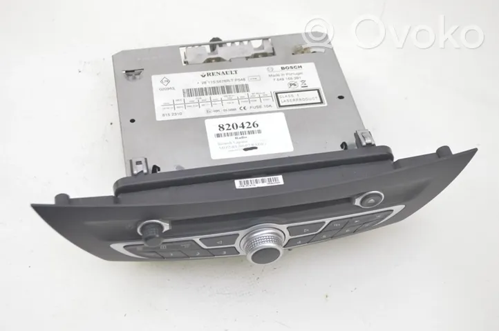 Renault Laguna III Panel / Radioodtwarzacz CD/DVD/GPS 281155676R