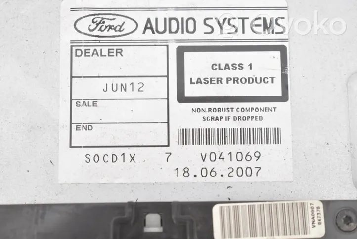 Ford Focus C-MAX Unità principale autoradio/CD/DVD/GPS 7M5T-18C939-JD