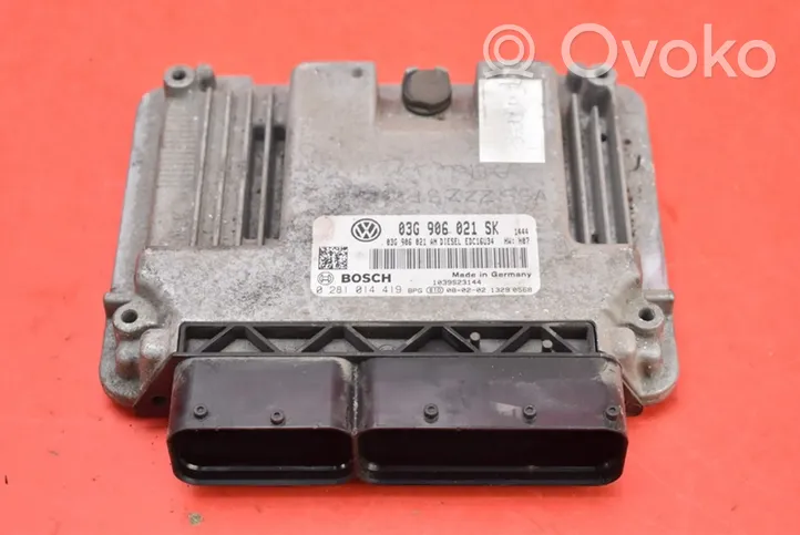 Seat Altea XL Motora vadības bloka ECU 03G906021SK