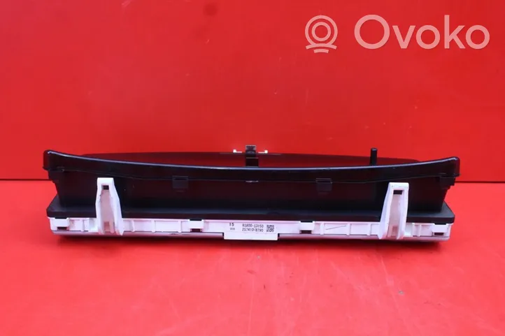 Toyota Corolla Verso E121 Velocímetro (tablero de instrumentos) 83800-13150