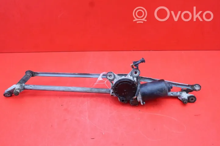 Saab 9-3 Ver2 Mechanizm i silniczek wycieraczek szyby przedniej / czołowej 12755304