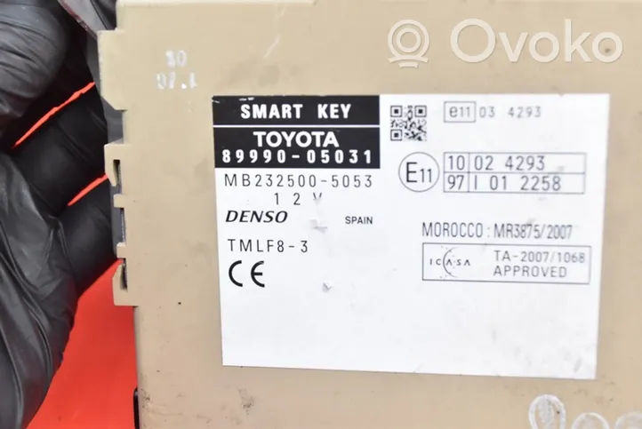 Toyota Avensis Verso Moottorin ohjainlaite/moduuli (käytetyt) 89990-05031