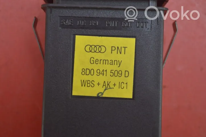 Audi A4 S4 B5 8D Hazard light switch 8D0941509D