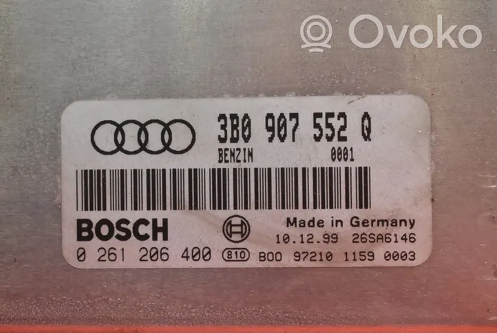 Audi A6 Allroad C5 Komputer / Sterownik ECU silnika 3B0907552Q