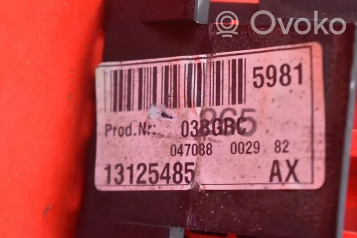 Opel Vectra C Set scatola dei fusibili 13125485