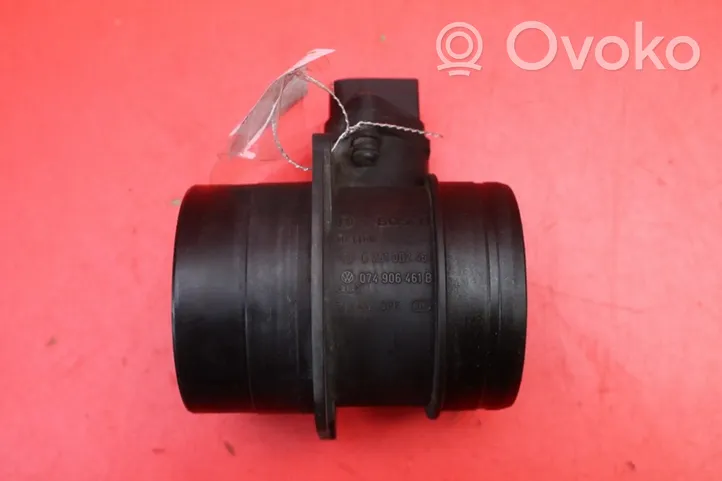 Volkswagen Touareg I Mass air flow meter 074906461B