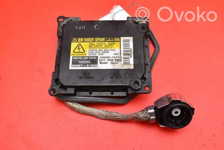 Toyota Avensis Verso Jännitteenmuunnin/muuntimen moduuli 85967-51050