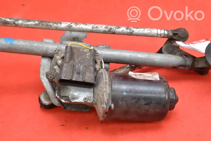 Opel Corsa C Mechanizm i silniczek wycieraczek szyby przedniej / czołowej 09114673