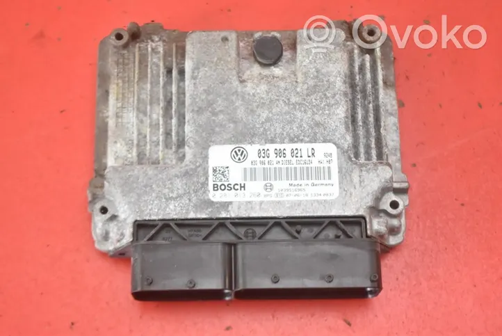 Volkswagen PASSAT B6 Unité de commande, module ECU de moteur 03G906021LR