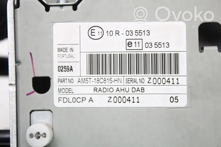 Ford Fiesta Panel / Radioodtwarzacz CD/DVD/GPS AM5T-18C815-HN