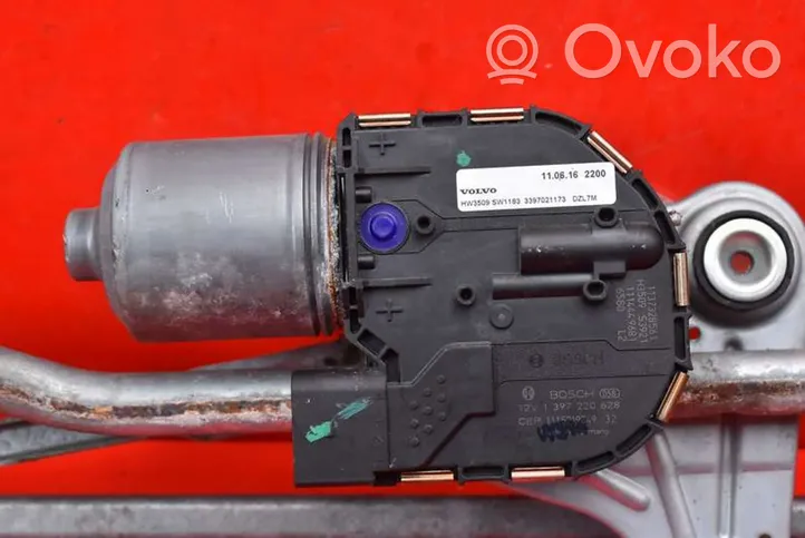 Volvo S60 Mechanizm i silniczek wycieraczek szyby przedniej / czołowej 30753493