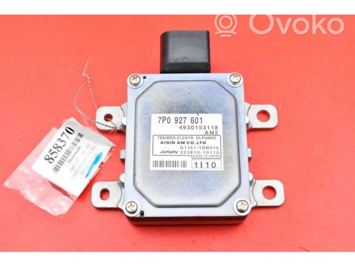 Audi Q7 4L Komputer / Sterownik ECU silnika 7P0927601