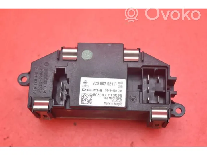 Audi Q7 4L Résistance moteur de ventilateur de chauffage 3C0907521F